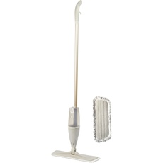 Salter COMBO-8219 Warm Harmony Spray Mop - mit extra Quaste Mikrofaser Staubpad Nachfüllkopf, für die meisten Hartböden, hebt Schmutz mit Leichtigkeit, nachfüllbare 600 ml Flasche, maschinenwaschbares