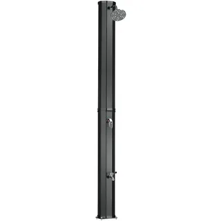 Tectake Solardusche Ofanto schwarz 35 l