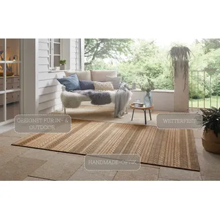 Northrugs Granado rechteckig 6 mm Höhe In- und Outdoor, Sisal Optik, Robust, Pflegeleicht, Flachgewebe