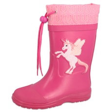 Bild Mädchen Unicorn Gummistiefel, Pink, 26 EU