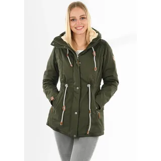 Navahoo Winterjacke »Navahoo Ireliaa Damen Jacke B991«, grün