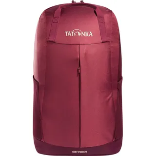 TATONKA Freizeitrucksack Rucksack City Pack 20 Bordeaux Red / Dahlia weinrot - bordeaux, Dunkelrot