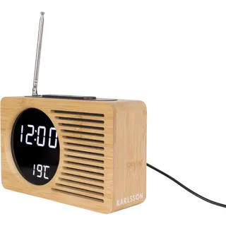Karlsson Radiowecker Retro grün