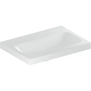 Geberit iCon Light Waschtisch, 60 cm x 42 cm, ohne Hahnloch, ohne Überlauf,501841, 501.841.00.8 - Weiß