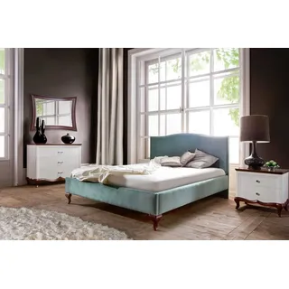 Designer Bett Betten Ehebett Doppelbett Polsterbett Lederbett - Model CL-2