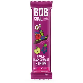 STRIPE APPLE - SCHWARZE JOHANNISBEERE SNACK OHNE ZUCKERZUSATZ, GLUTENFREI 14 g -