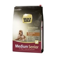 SELECT GOLD Sensitive Senior Medium Lamm & Reis 4 kg