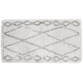 Home ESPRIT Teppich Schwarz Beige Boho 175 x 100 x 3 cm