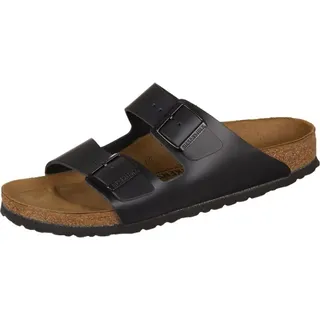 Birkenstock Arizona Naturleder schmal schwarz 42