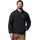 Hochflor Fleecejacke Schwarz XXL