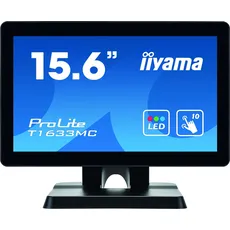 iiyama T1633MCB1 15.6IN PCAP TOUCH IP (1366 x 768 Pixel, 15.60"), Monitor, Schwarz