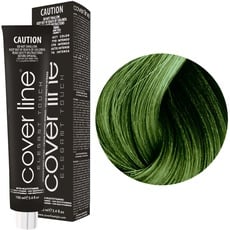 COVER LINE Intense Green 100 ml, Schwarz, Estandar