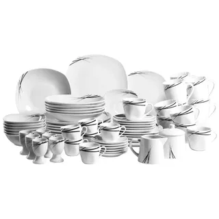 DOMESTIC Linea Nera Kombiservice 62-tlg.