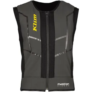 Klim AI-1 EU-Version, Airbagweste - Schwarz/Dunkelgrau - XL
