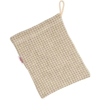 beties Sauna Waschhandschuh 100% Leinen-Waffelpique