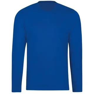 TRIGEMA Langarmshirt Blau M