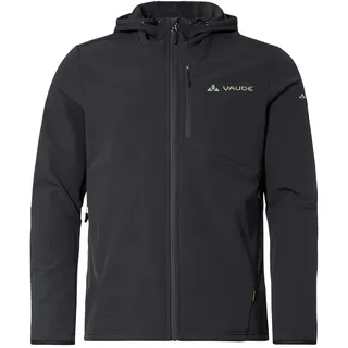 VAUDE Herren Fleecejacke Elope Stormfleece Hoody, windabweisend, mit kuschelig weicher Innenseite, leicht und atmungsaktiv, black, L