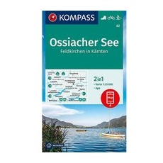 Kompass Verlag WK 62 Ossiacher See - Feldkirchen/Kärnten - One Size