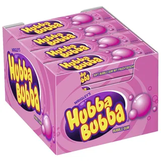 Hubba Bubba Kaugummi | Fancy Fruit | 20 Packungen (20 x 5 Stück)