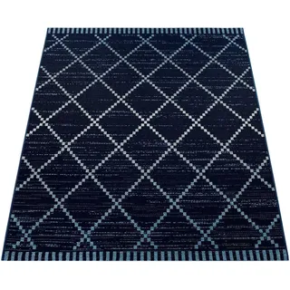 Paco Home »Kortrijk 742« Blau Weiß Grösse 80x150 cm - Blau