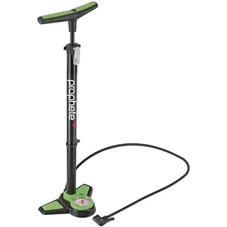 Prophete Standluftpumpe für alle Ventilarten, Farbe schwarz/orange