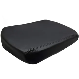 JPstraps - Armlehnenabdeckung 100% Echtes Leder Schwarze Farbe Kompatibel mit Volkswagen Amarok (2010-2018)