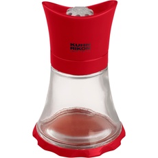 Kuhn Rikon Gewürzmühle Vase mini, Pfeffermühle + Salzmühle, Rot