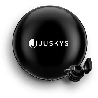 Juskys Poolkissen Rund 4 Meter aufblasbar , Schwarz , Kunststoff , 356x356 cm , Freizeit & Co, Pools & Wasserspaß, Poolzubehör, Poolabdeckung