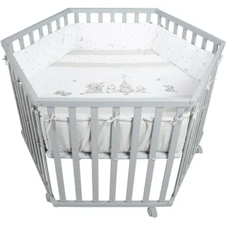 roba Cosiplay 6-eckig 106 x 121 cm taupe Bodenfarbe sternenzauber