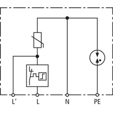 Bild von DEHNcord 2-polig für Elektroinstallationssysteme Überspan