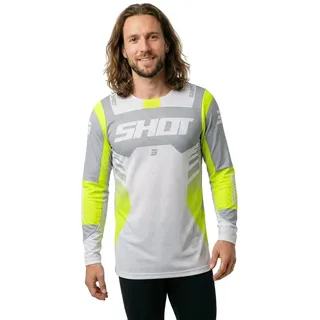 Shot Race Gear Aerolite Sprint Langarm-trikot - Grey - S