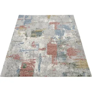 Teppich OCI DIE TEPPICHMARKE "NEW VILLA CITY, auch als Läufer und Rund", bunt (multi), B:240cm H:20mm L:290cm, Polypropylen, Teppiche, Teppich, Vintage Optik, auch in quadratischer Form, Wohnzimmer