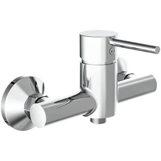 Schütte Duscharmatur »Laurana« Wasserhahn Bad, Mischbatterie Dusche in Chrom, grau