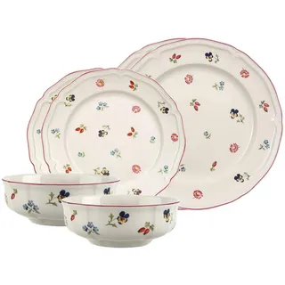 Villeroy & Boch Basic-Set Petite Fleur Tafelservice 20-tlg. weiß
