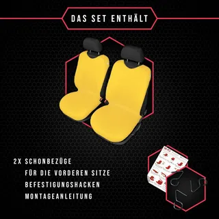 Autositzbezüge Universal Schonbezüge für Wolkswagen Golf/Golf Plus PKW 1+1 Set