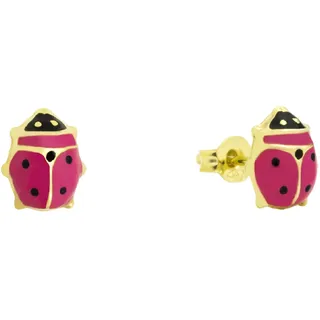 Amor Ohrstecker Marienkäfer Gelbgold 375 2013796