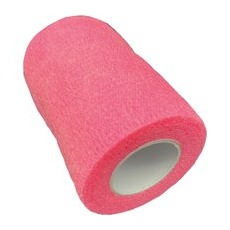 Elastische Kohäsiv Bandage 7,5 cm x 4,5m in neon Pink 'Set I'