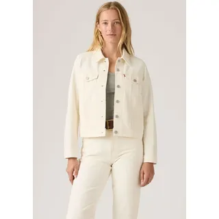 Jeansjacke LEVI'S "ORIGINAL TRUCKER", Damen, Gr. L (40), snowing in la, Web, Obermaterial: 100% Baumwolle, figurbetont kurz, 1-Knopf-Manschette mit Schlitz, Jacken Jeansjacke, FRESH COLLECTION