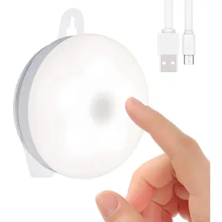 RTSU Baby Nachtlichter für Kinder, wiederaufladbare Nachttischlampe zum Stillen, dimmbare LED-Schranklichter Schranklichter Schranklicht, Stick-on-Touch-Licht mit Helligkeitsspeicher