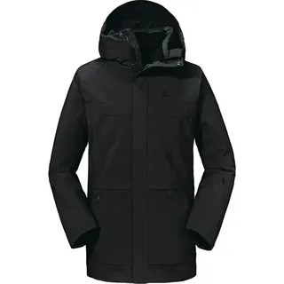 Schöffel Winterjacke Heat Cambria in Schwarz