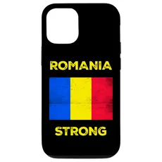Hülle für iPhone 14 Rumänien Stark, Flagge Rumäniens, Land Rumänien, Rumänien