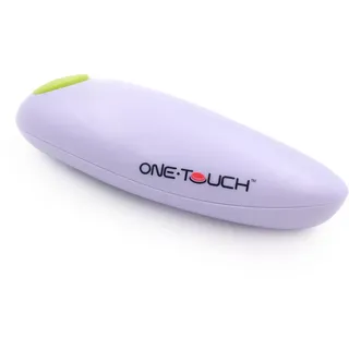 One Touch Ultra ONE TOUCH Elektrischer Dosenöffner "Freihändig" KC08 - Befreien Sie sich von unnötigen Mühen, einfaches Drücken zum sicheren Öffnen Ihrer Dosen, Weiß