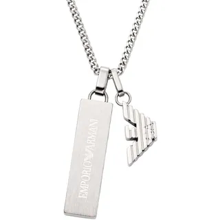 Emporio Armani Herren Silberfarbene Halskette, EGS3306040