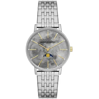 Giorgio Armani Armani Exchange AX5585 LOLA Uhr Damenuhr Edelstahl silber