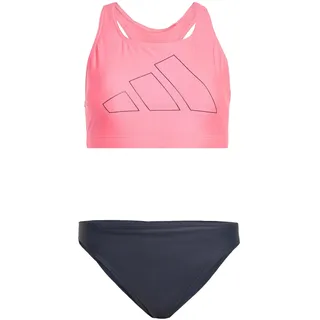 adidas Damen Big Bars Bikini, Lucid Pink/Legend Ink, 36