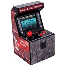 Bild von Mini Arcade-Maschine/Retro Design Tragbare Mini-Konsole mit 250 Spielen / 16 Bit/Maschine Perfekt als Geek-Geschenk für Kinder und Erwachsene (Rot)