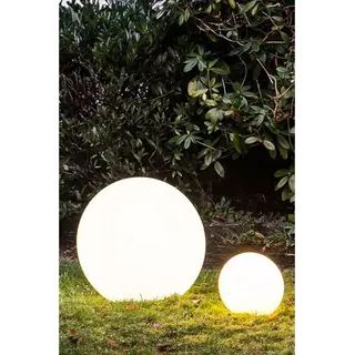 8 seasons DESIGN Kugelleuchte Kunststoff Ø 40 cm E27 800 lm weiß