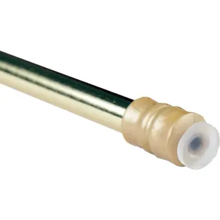 Gardinenstange zum Klemmen Gold, ausziehbar 40 - 60 cm - Gold