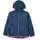 Kid G-Jacke mit Regenkapuze Blau 110
