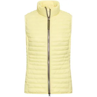camel active Damen Gefütterte Weste mit Taschen Gelb, womenswear-42